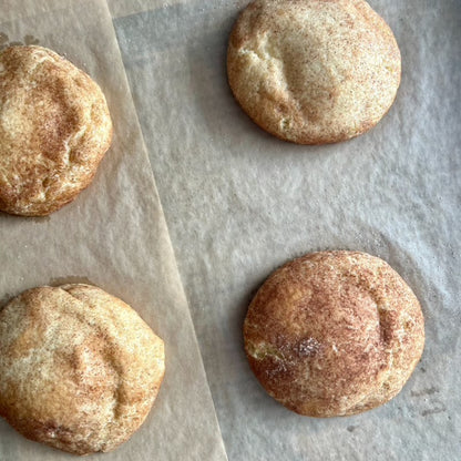 Sourdough Snickerdoodle Cookies