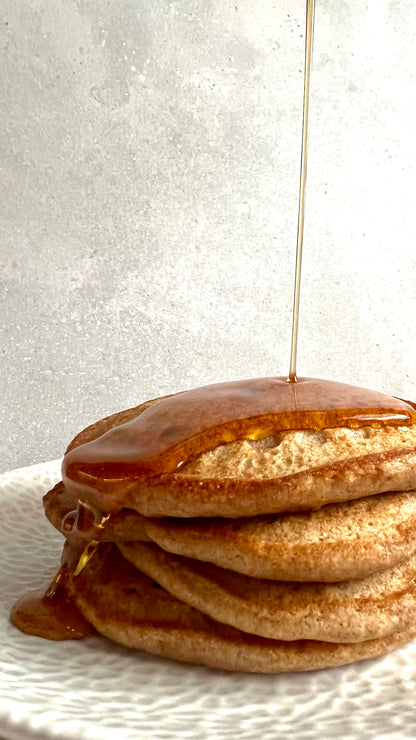 Sprouted Flour Pancake Mix (sugar-free and made with dehydrated sourdough starter)