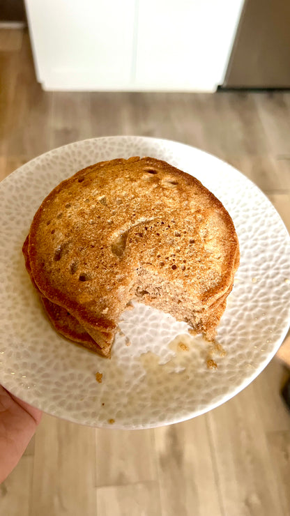 Sprouted Flour Pancake Mix (sugar-free and made with dehydrated sourdough starter)